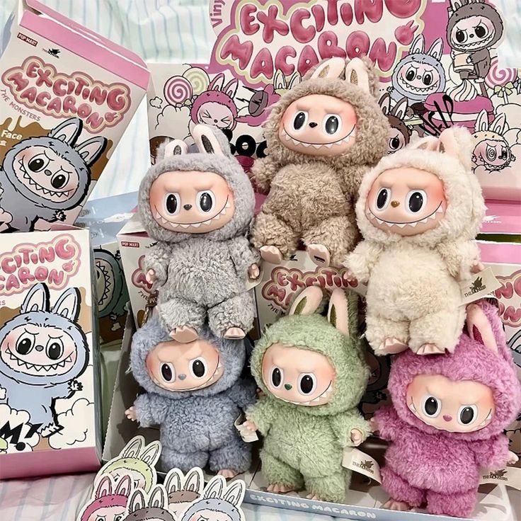 Labubu The Monsters Exciting Macaron Blind Box Series - Random 1 Piece Design