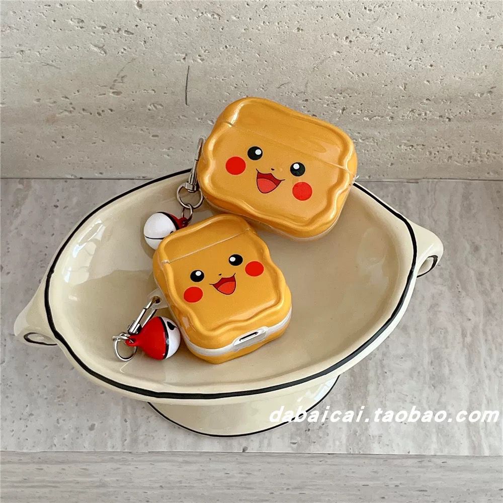 Cutest Pikachu Case with Charm for Airpods – Airpods Pro and Pro 2