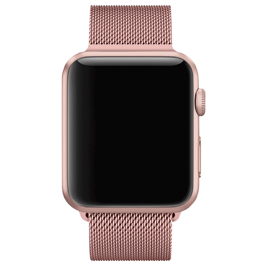 Rose Gold Magnetic Milanese Loop Apple iWatch Band