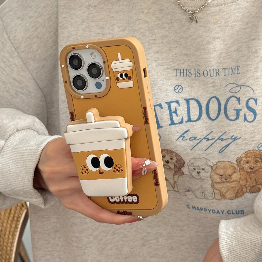 Chubby Coffee Cup Case for iPhone