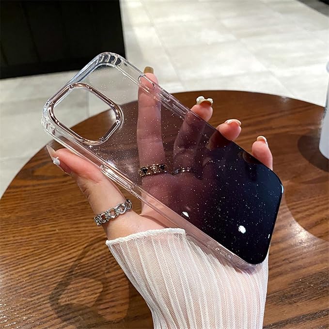 Black Ombre Shimmer Cases for iPhone