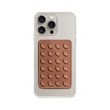 Trending Silicone Suction Grips for All Phones - Brown