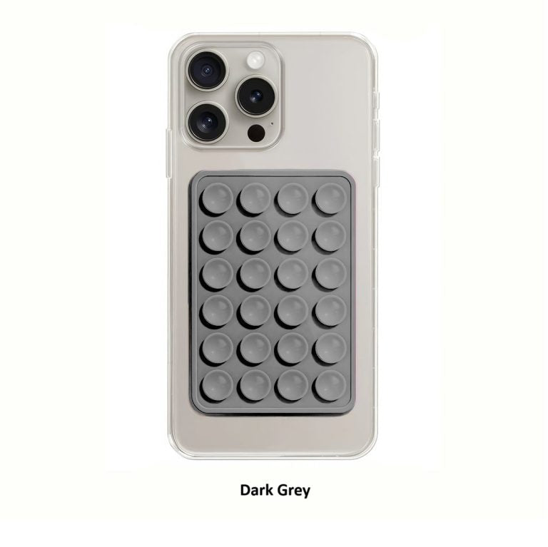 Trending Silicone Suction Grips for All Phones - Dark Grey
