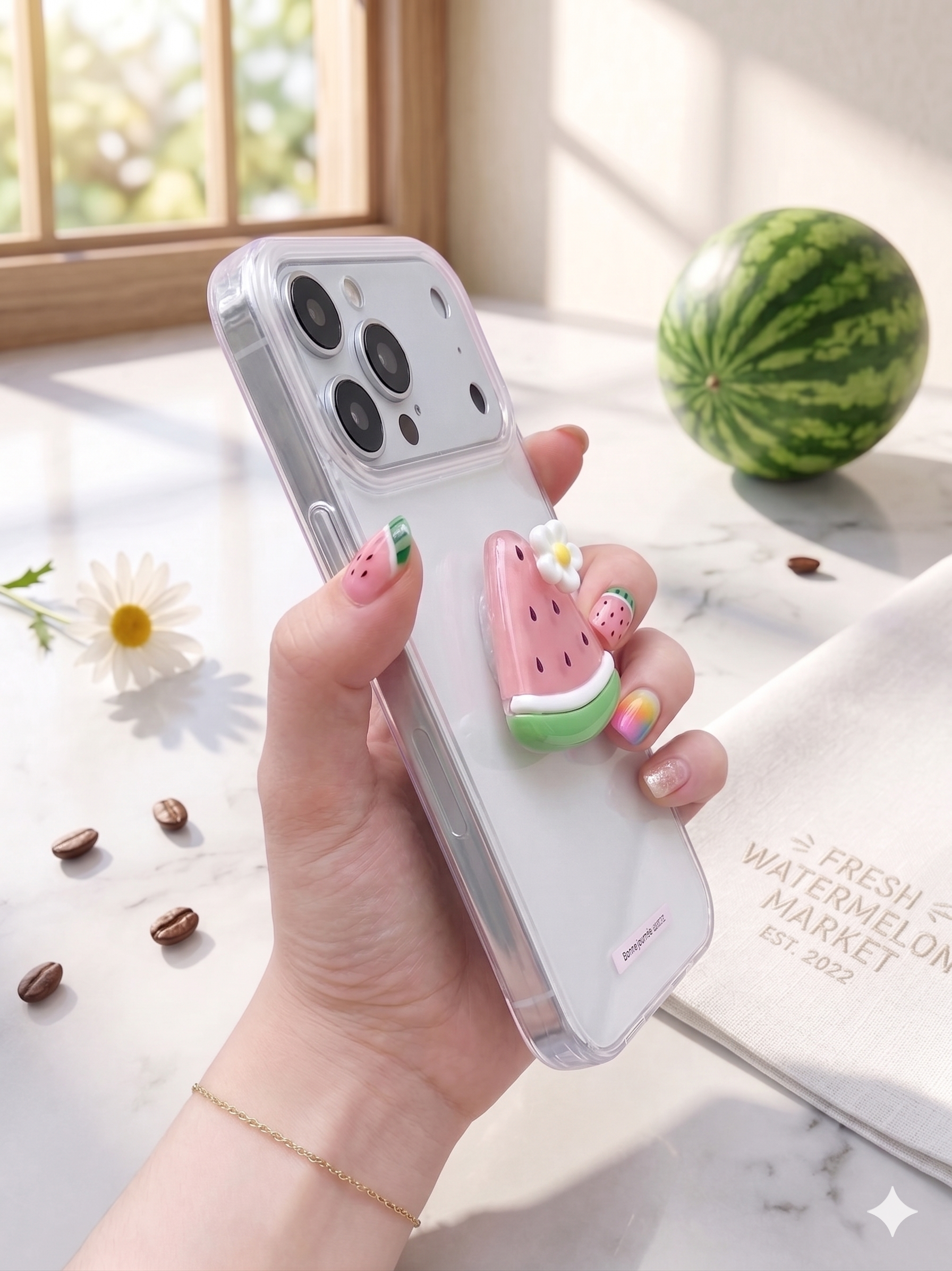 Cute Watermelon Bliss Case for iPhone