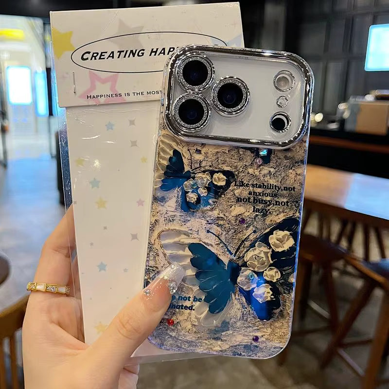 Midnight Butterfly Bloom Case for iPhone