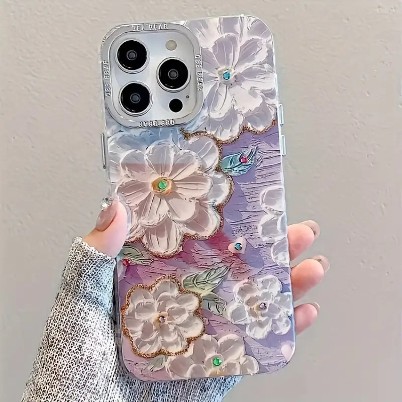 Camellia Blossom Floral Cases for iPhone