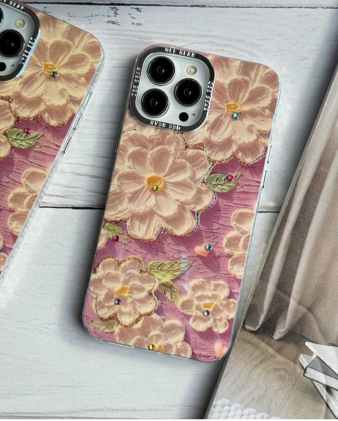 Camellia Blossom Floral Cases for iPhone