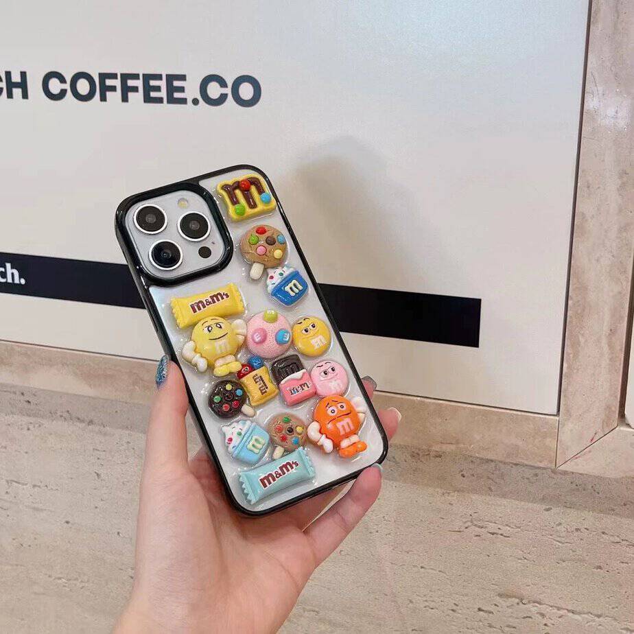 M & M 3D Cases available for iPhone