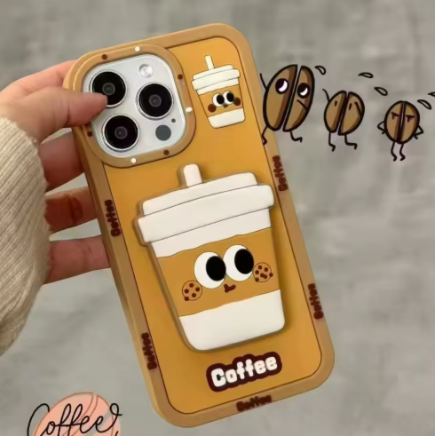 Chubby Coffee Cup Case for iPhone