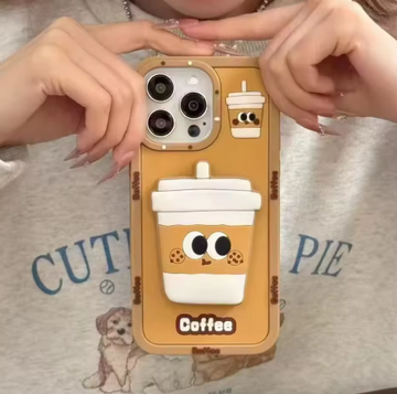 Chubby Coffee Cup Case for iPhone