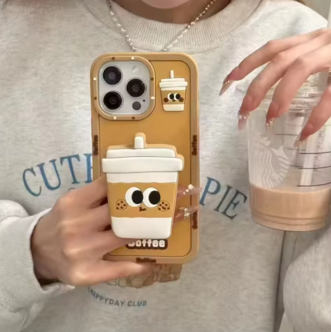 Chubby Coffee Cup Case for iPhone