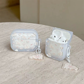 Cute 3d cat case with Charms for Airpods - Airpods Pro and Pro 2