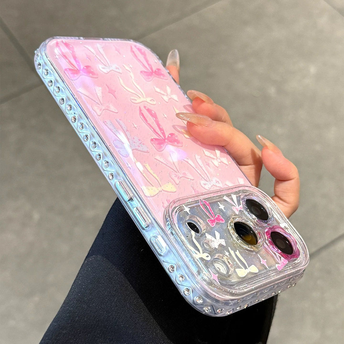 Pink Ribbon Bow Cases for iPhone
