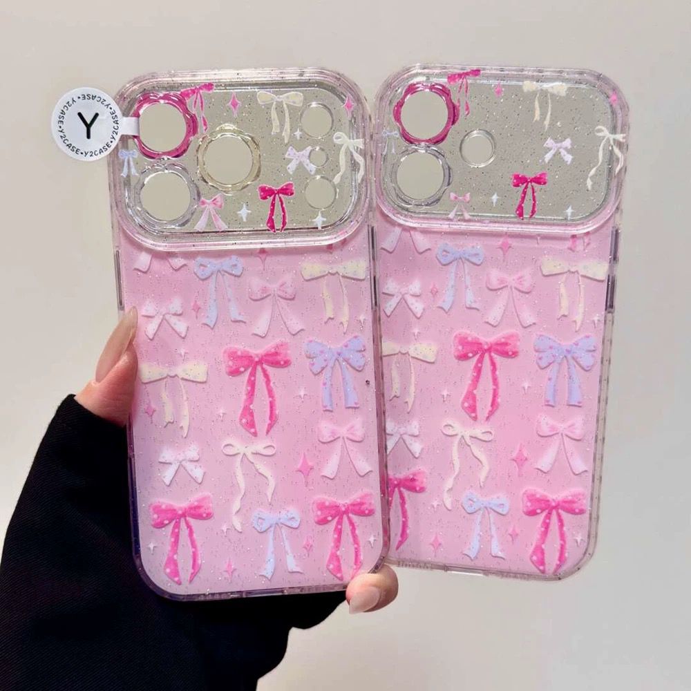 Pink Ribbon Bow Cases for iPhone