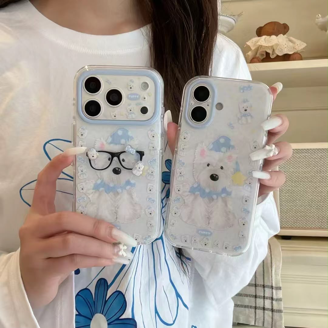 Blue Puppy Case for iPhone
