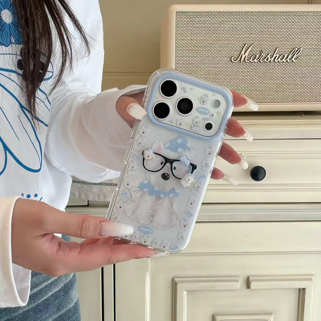 Blue Puppy Case for iPhone