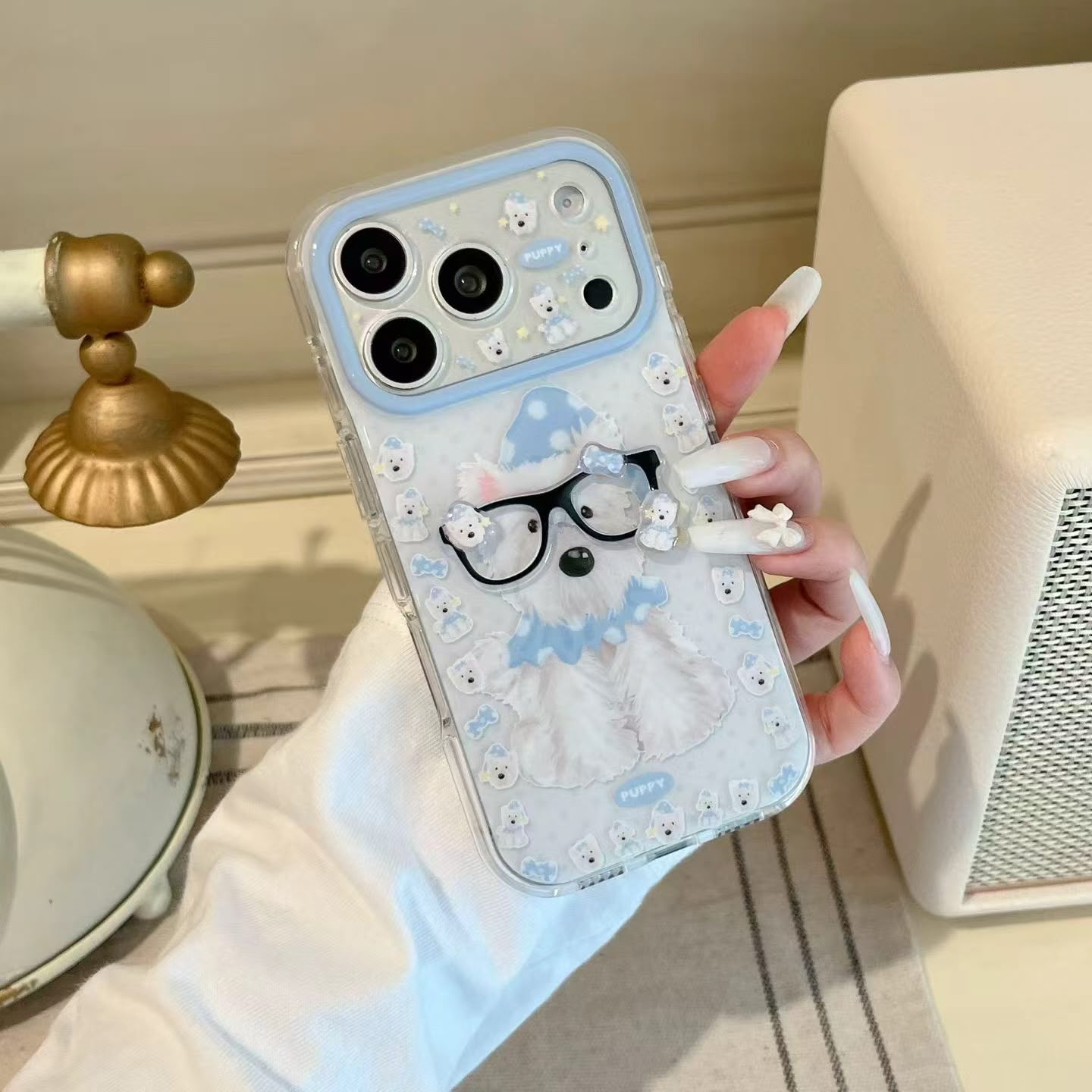 Blue Puppy Case for iPhone