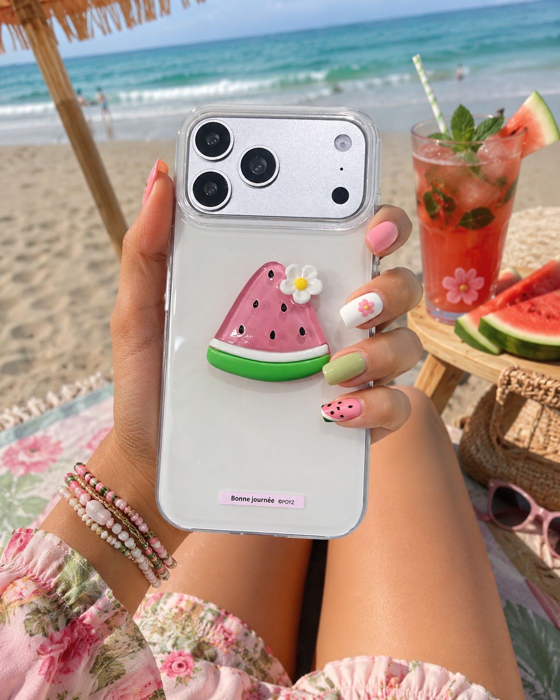 Cute Watermelon Bliss Case for iPhone