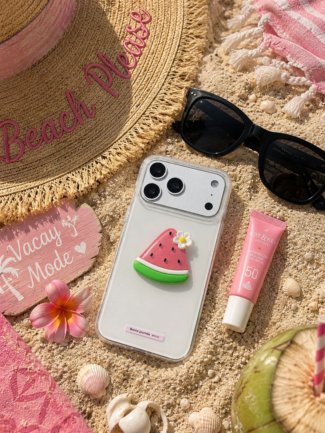 Cute Watermelon Bliss Case for iPhone