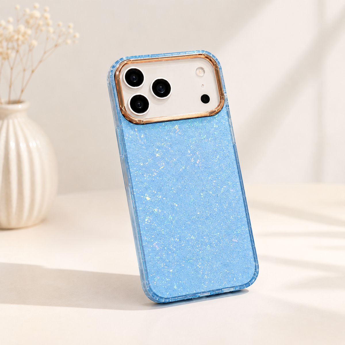 Blue Marble Texture Shimmer Cases for iPhone