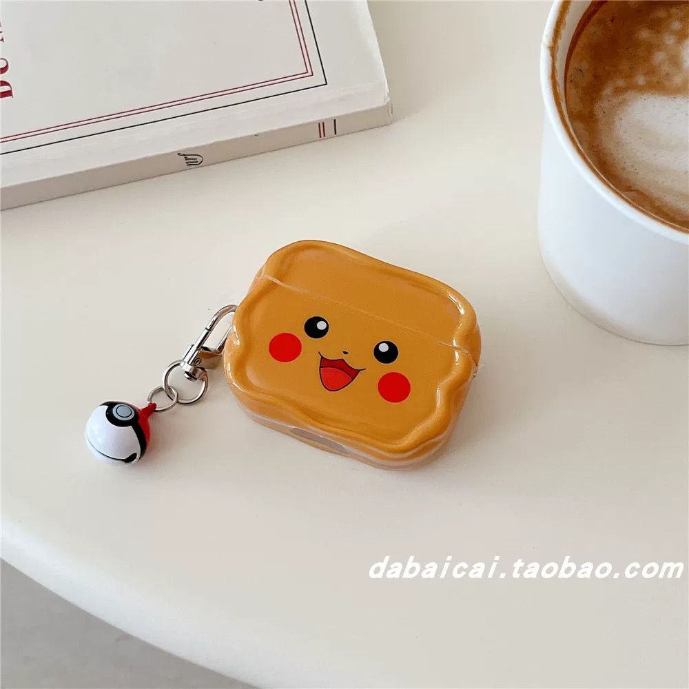 Cutest Pikachu Case with Charm for Airpods – Airpods Pro and Pro 2