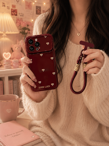 Heart & Blessing Cases with Mirror for iPhone