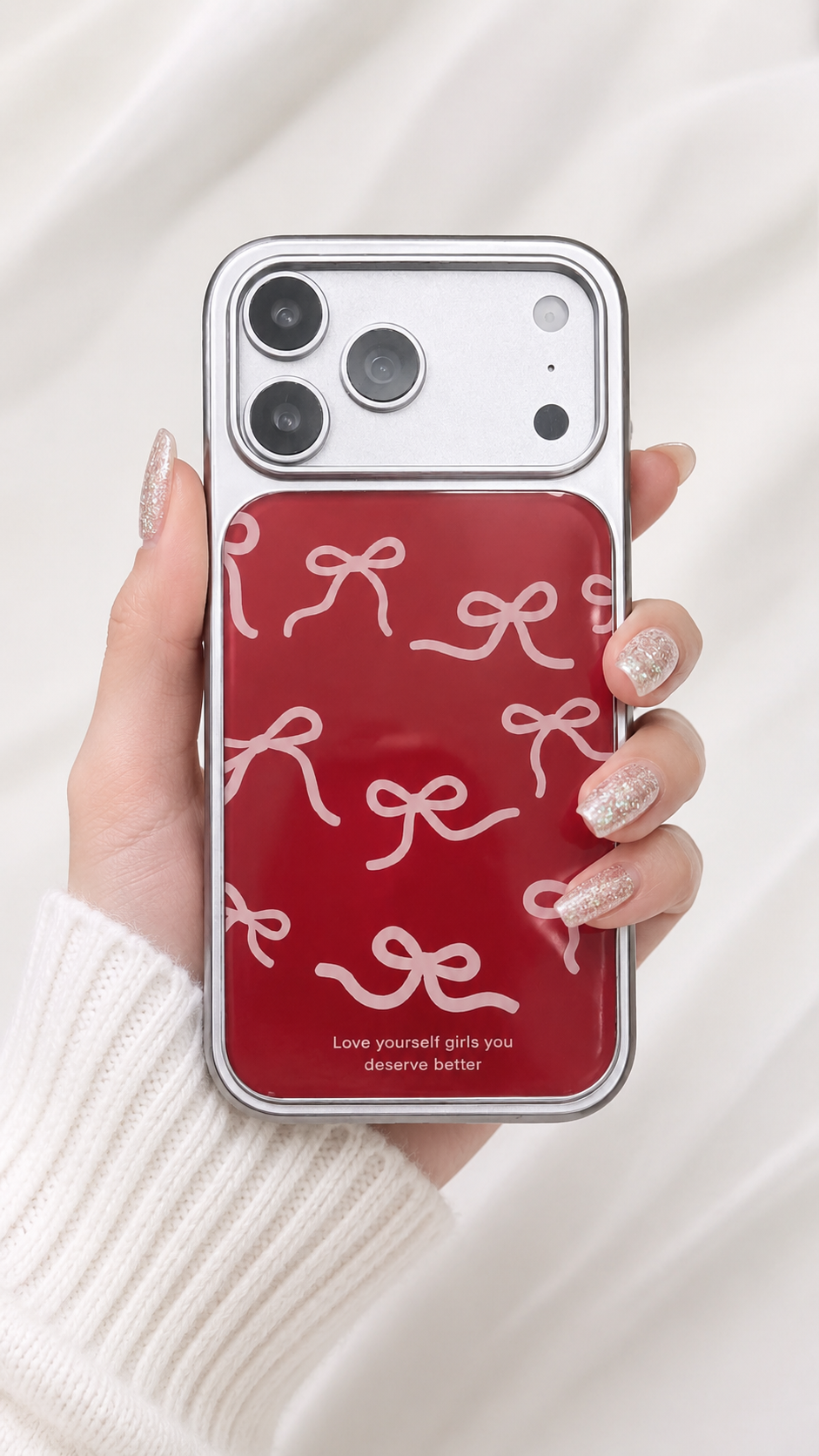Cute Lovely Red Bow Cases for iPhone