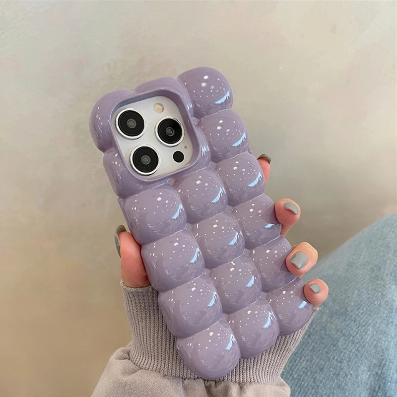 Bubble Marshmallow Puffer Cases for iPhone