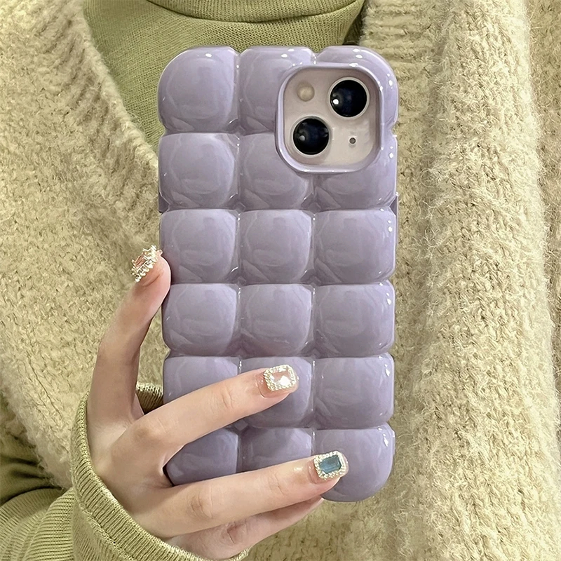 Bubble Marshmallow Puffer Cases for iPhone