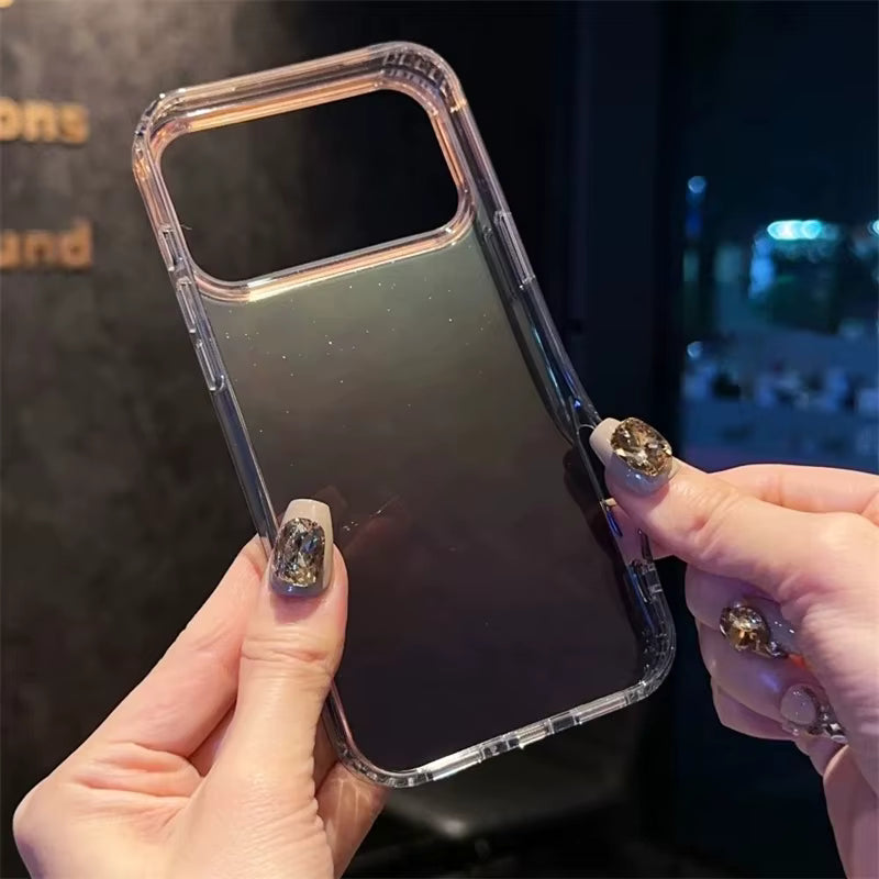 Black Ombre Dual Shade Shimmer Cases for iPhone