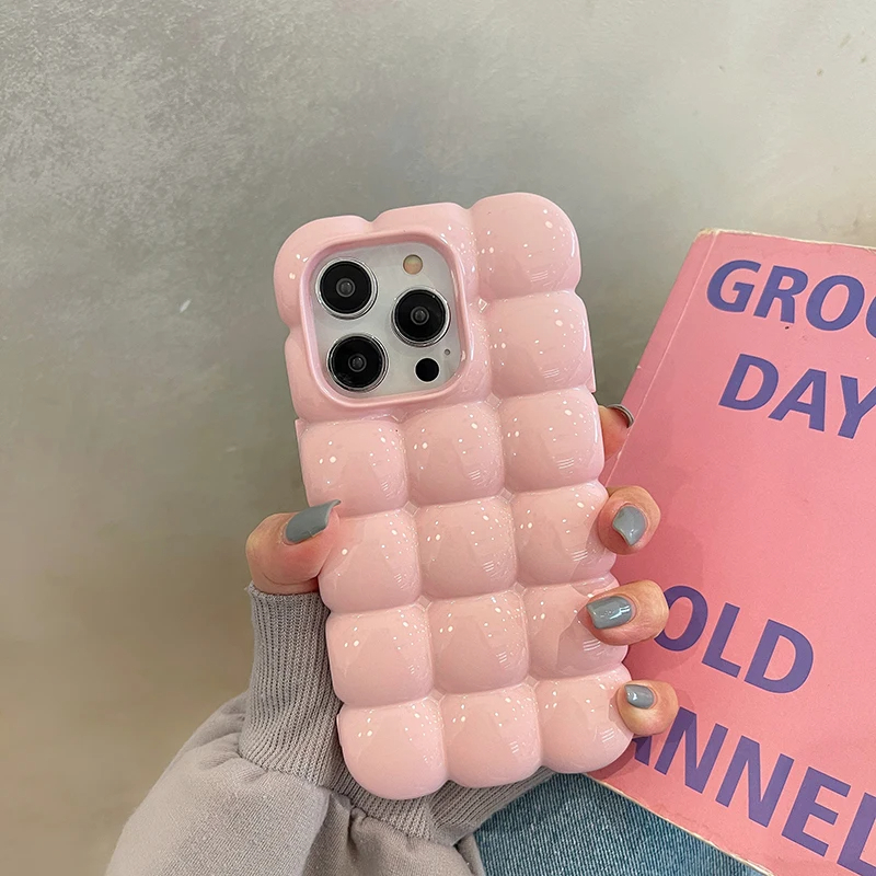 Bubble Marshmallow Puffer Cases for iPhone