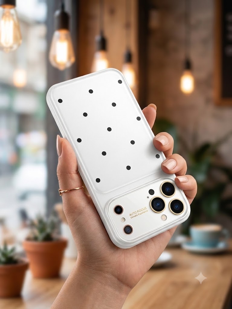 Polka Dot Glass Phone Cases for iPhone