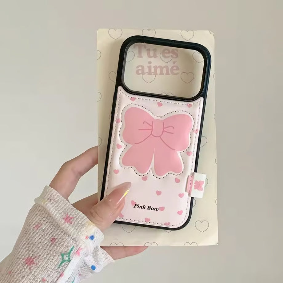 Pretty in Pink Bow Case for iPhone