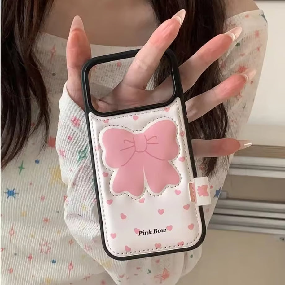 Pretty in Pink Bow Case for iPhone