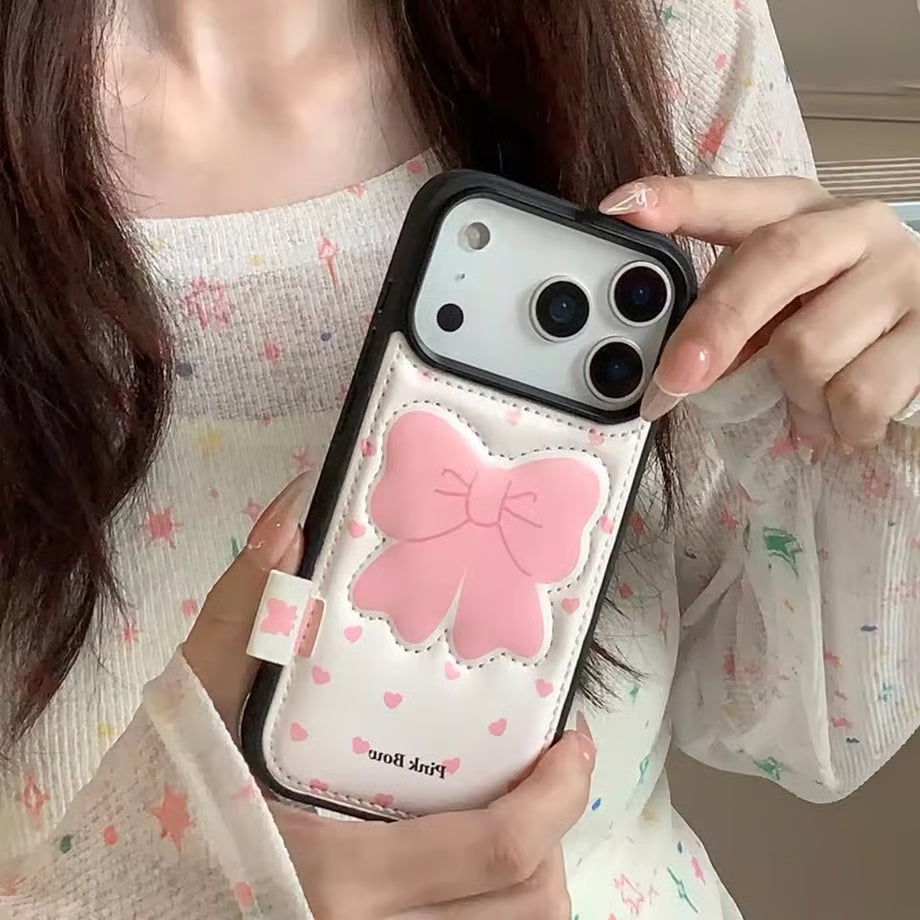 Pretty in Pink Bow Case for iPhone