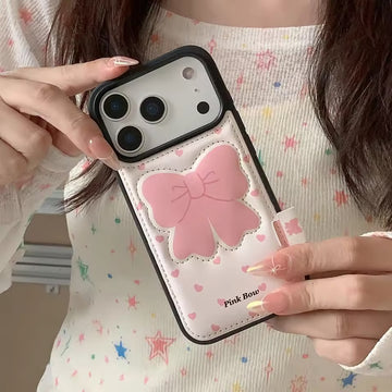 Pretty in Pink Bow Case for iPhone
