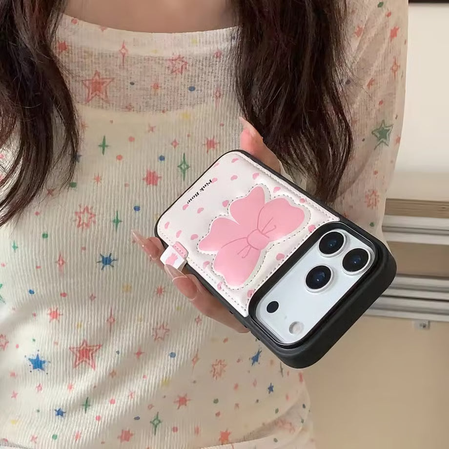 Pretty in Pink Bow Case for iPhone