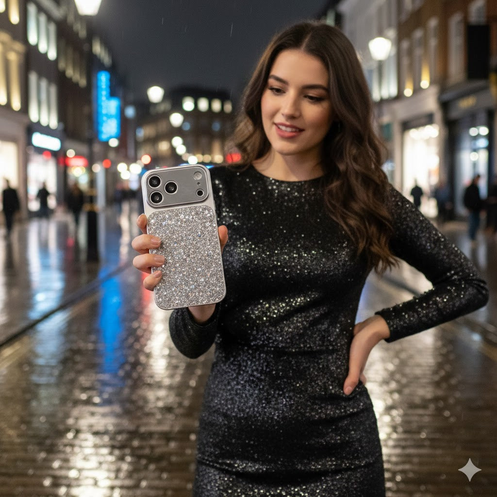 Diamond Crush Bling Case – Mirror Finish Edition for iPhone