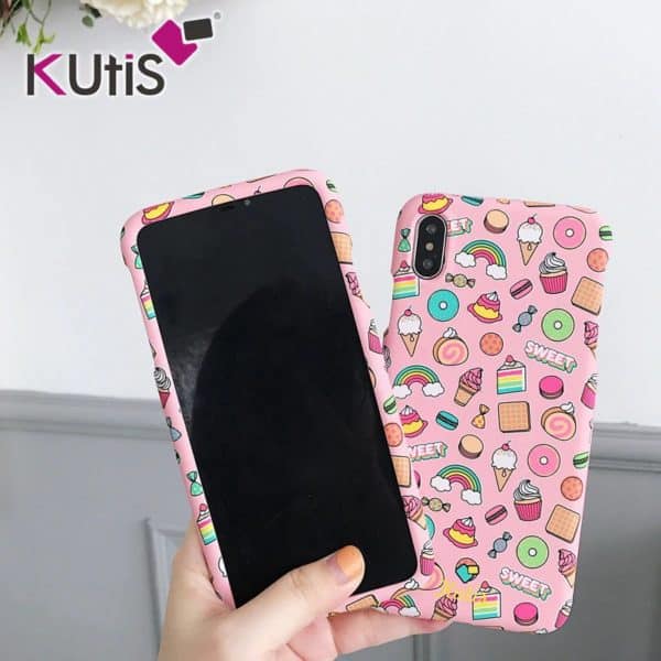 Pink Candy Kutis 360 Phone Case for iPhone - Image 2