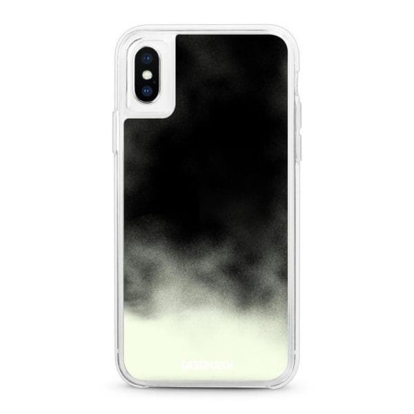 Black Neon Sand Glow in Dark Case for iPhone - Image 3