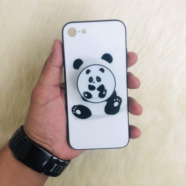 Sitting Panda Grip Case for iPhone 7/8