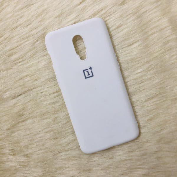 White Candy Silicone Case for One Plus