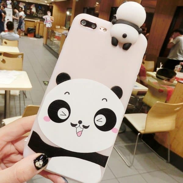 Hanging Normal Panda Case for iPhone - Image 2