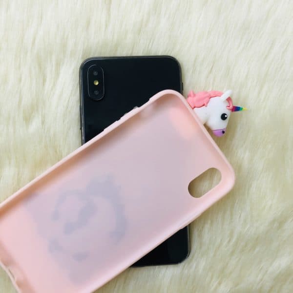 Hanging Unicorn Case for iPhone Xs Max – Pink - Image 3