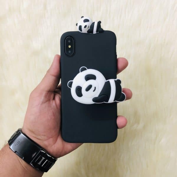 Panda Hanging Case with same Grip for iPhone X / Xs