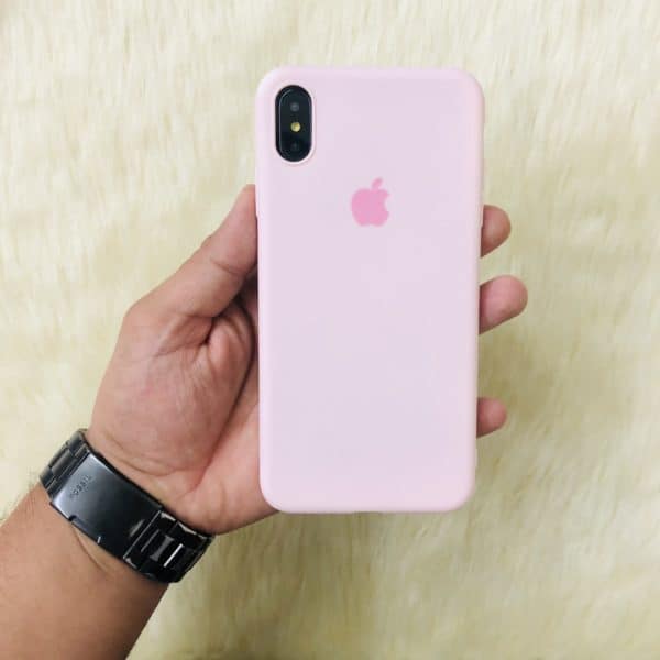 Baby Pink Candy Silicone Case for iPhone