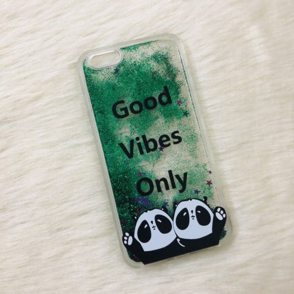 Good Vibes Only Case available for iPhone 6 Plus / 6s Plus - Green