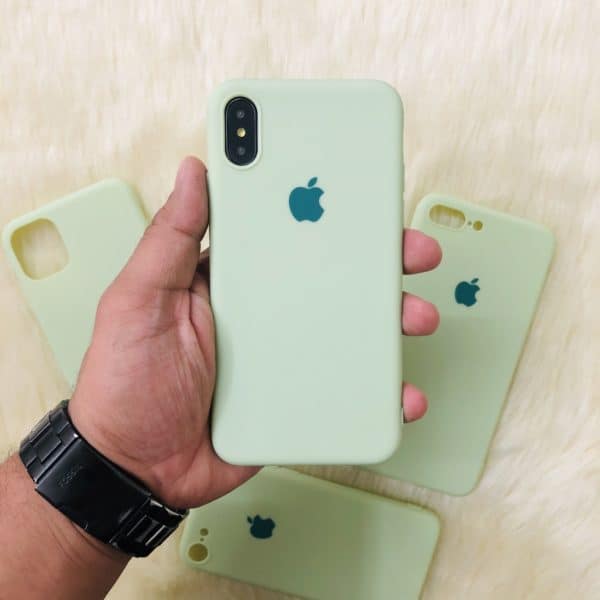 Mint Green Candy Silicone Case for iPhone