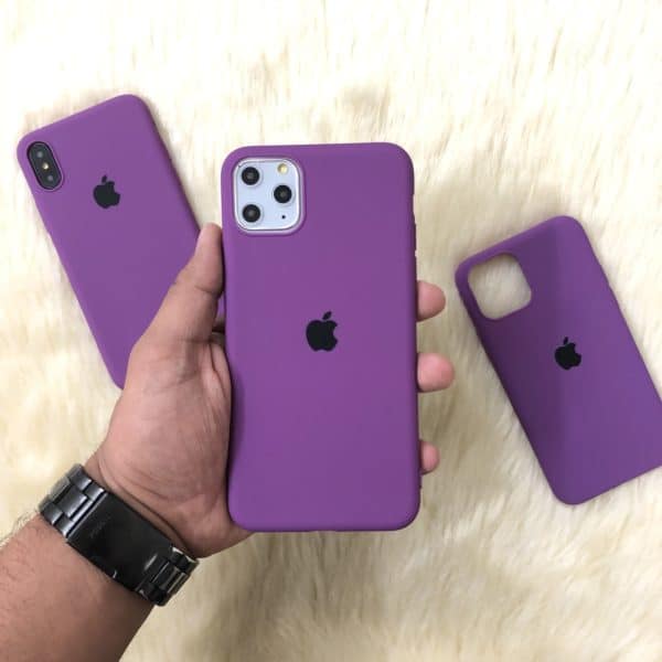 Purple Candy Silicone Case for iPhone