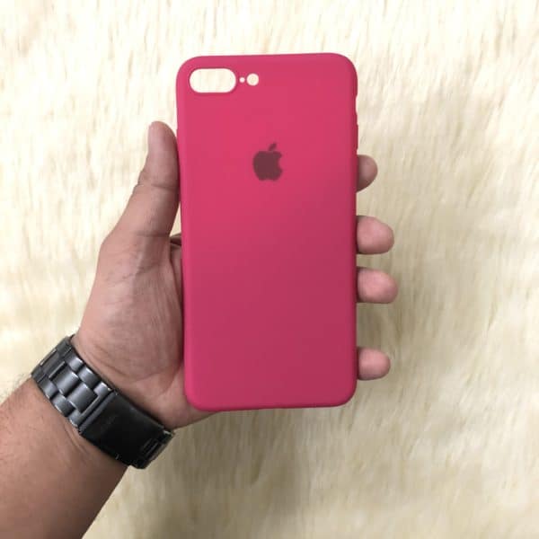 Rose Red Candy Silicone Case for iPhone